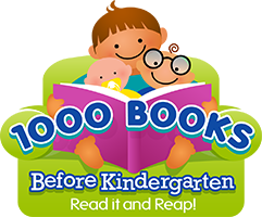 Logo for Thousand Books Before Kindergarten